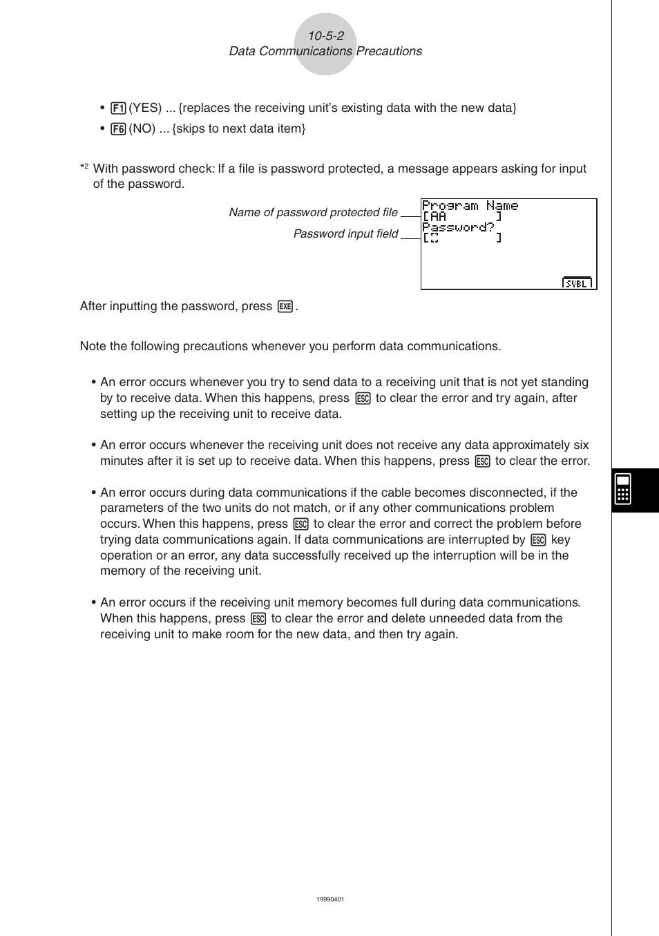 Casio FA-123 User Manual | Page 10 / 22