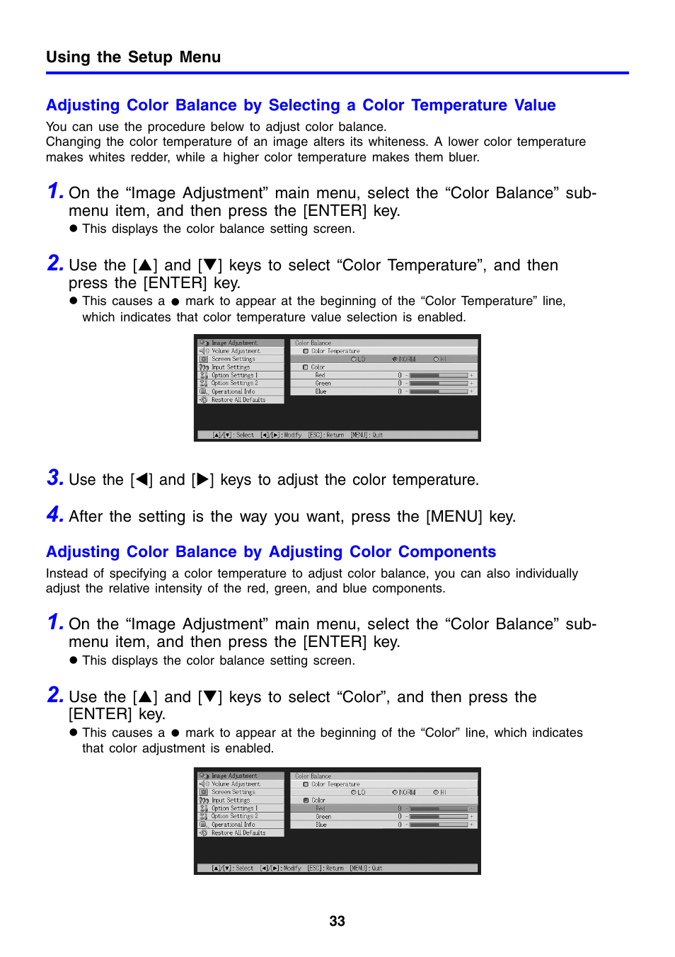 Casio XJ-460 User Manual | Page 33 / 78