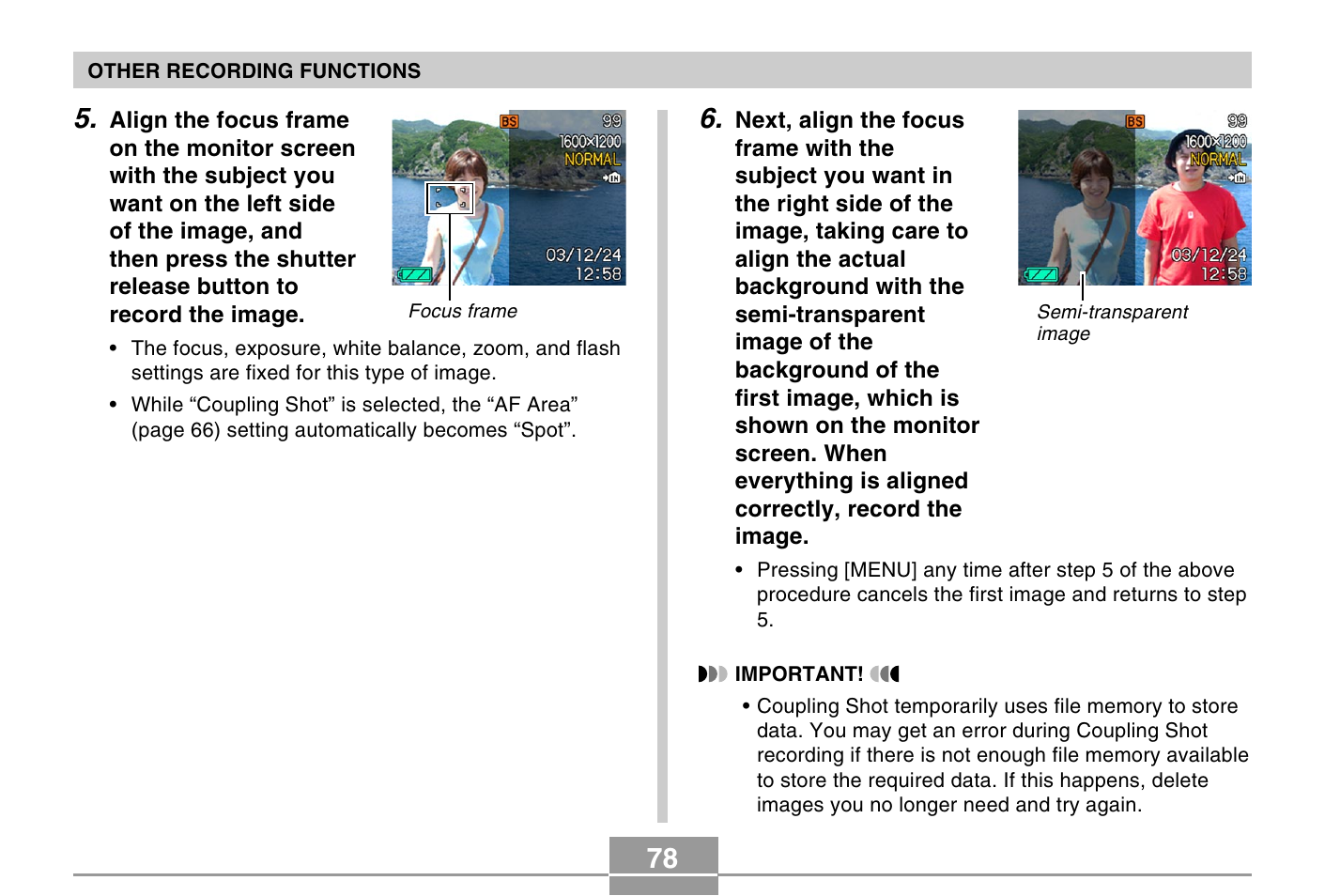 Casio EXILIM EX-Z4 User Manual | Page 14 / 27