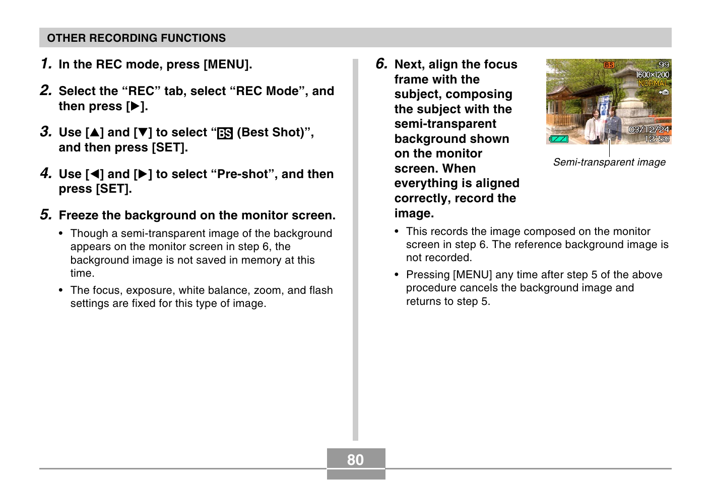 Casio EXILIM EX-Z4 User Manual | Page 16 / 27