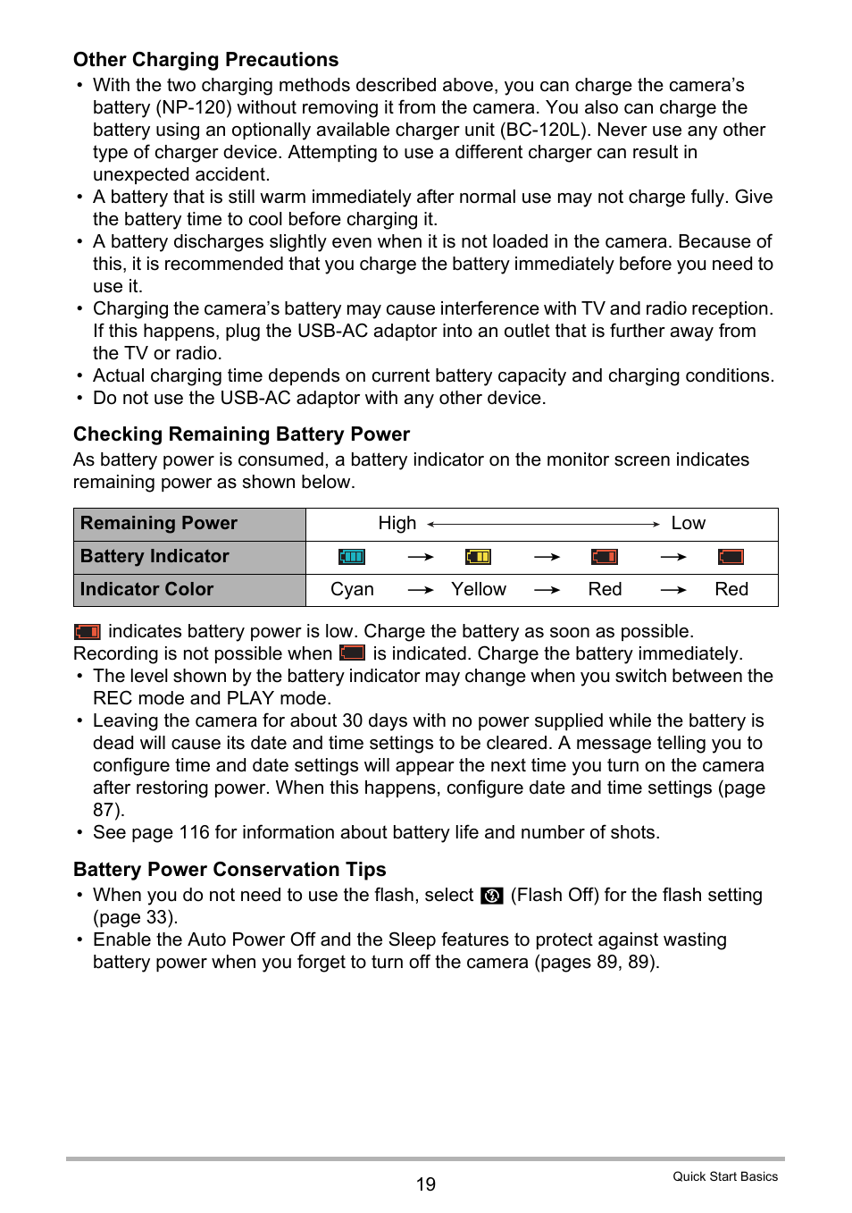 Casio EX-ZS15 User Manual | Page 19 / 118
