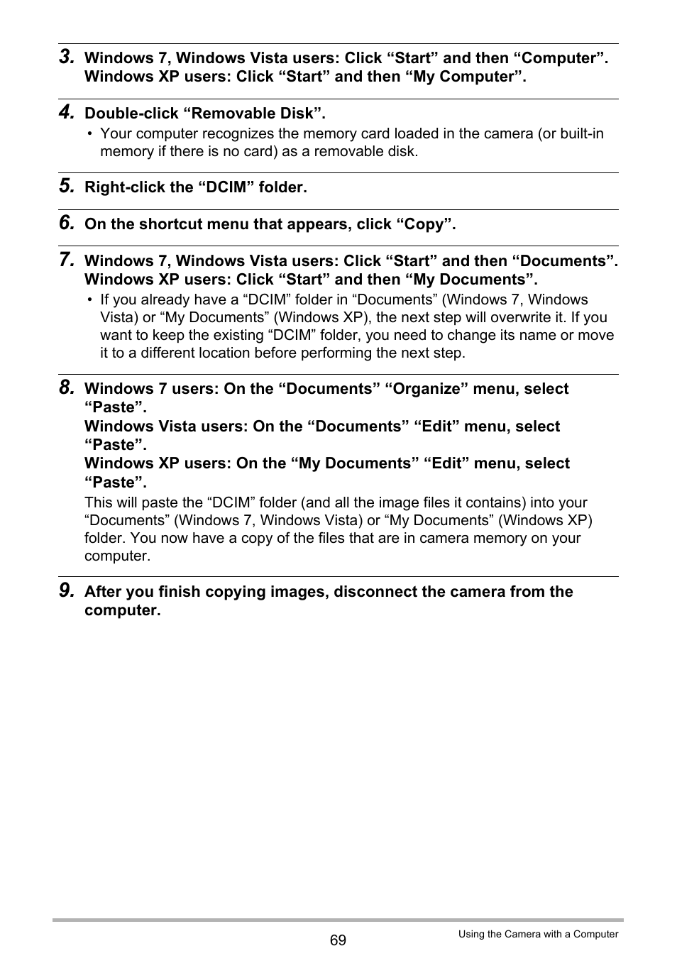 Casio EX-ZS15 User Manual | Page 69 / 118
