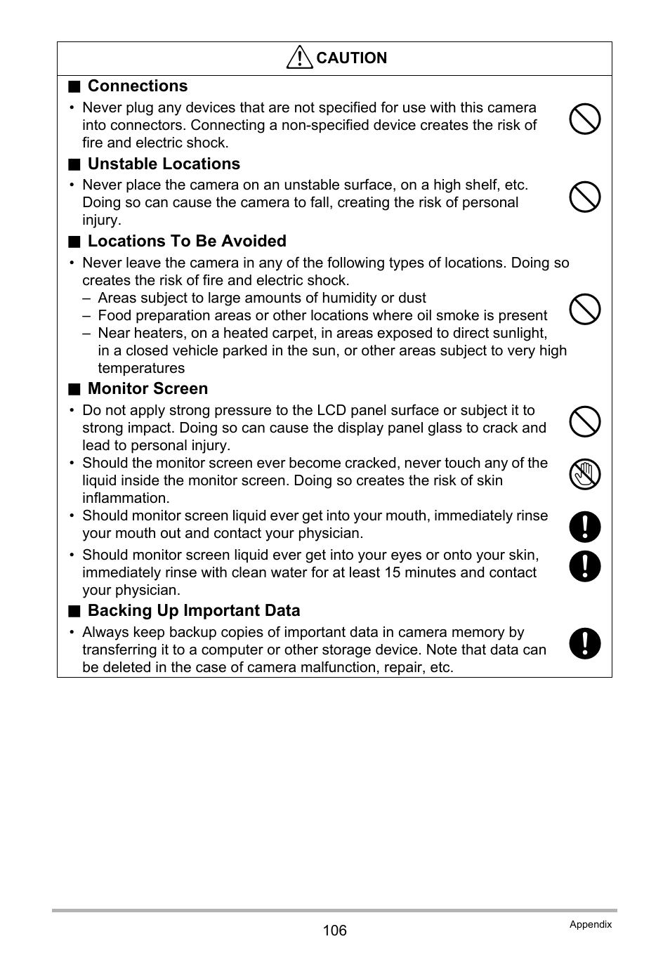 Casio EXILIM EX-N1 User Manual | Page 106 / 128