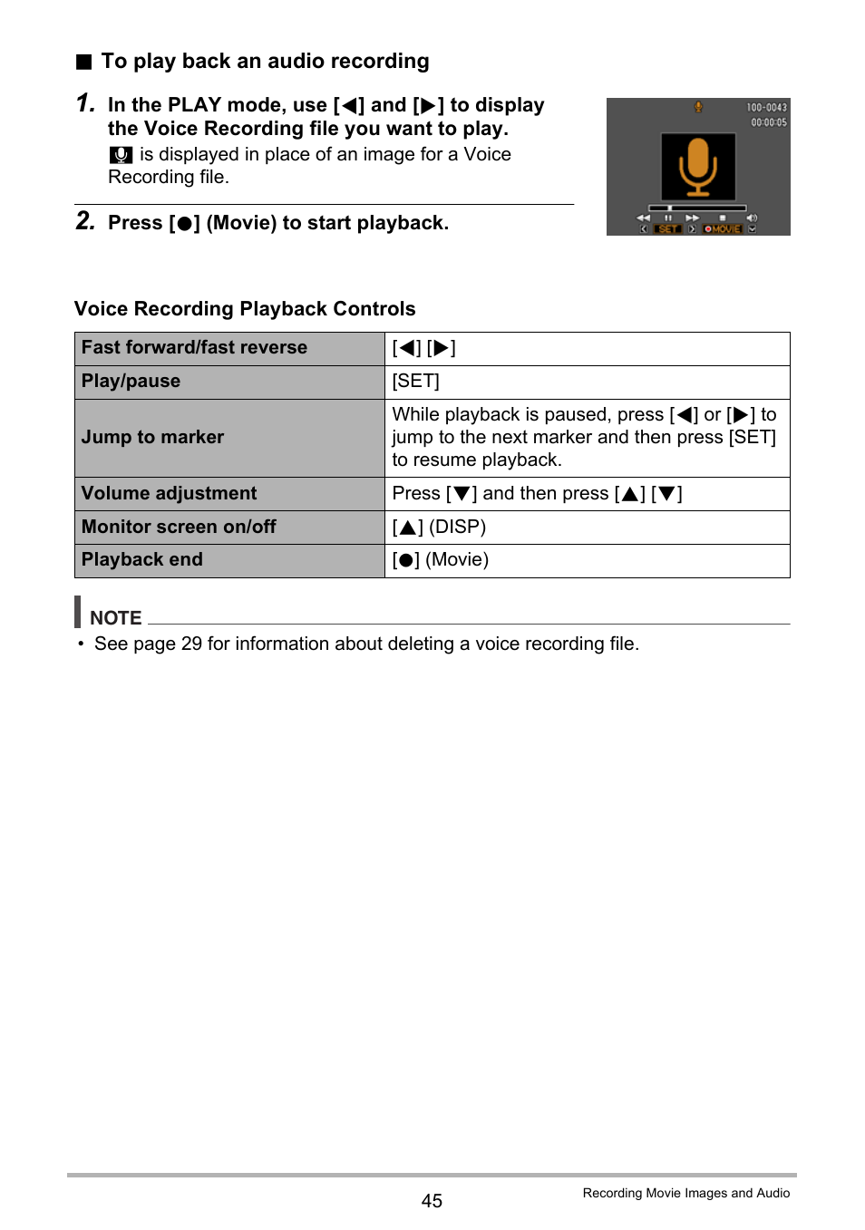 Casio EXILIM EX-N1 User Manual | Page 45 / 128