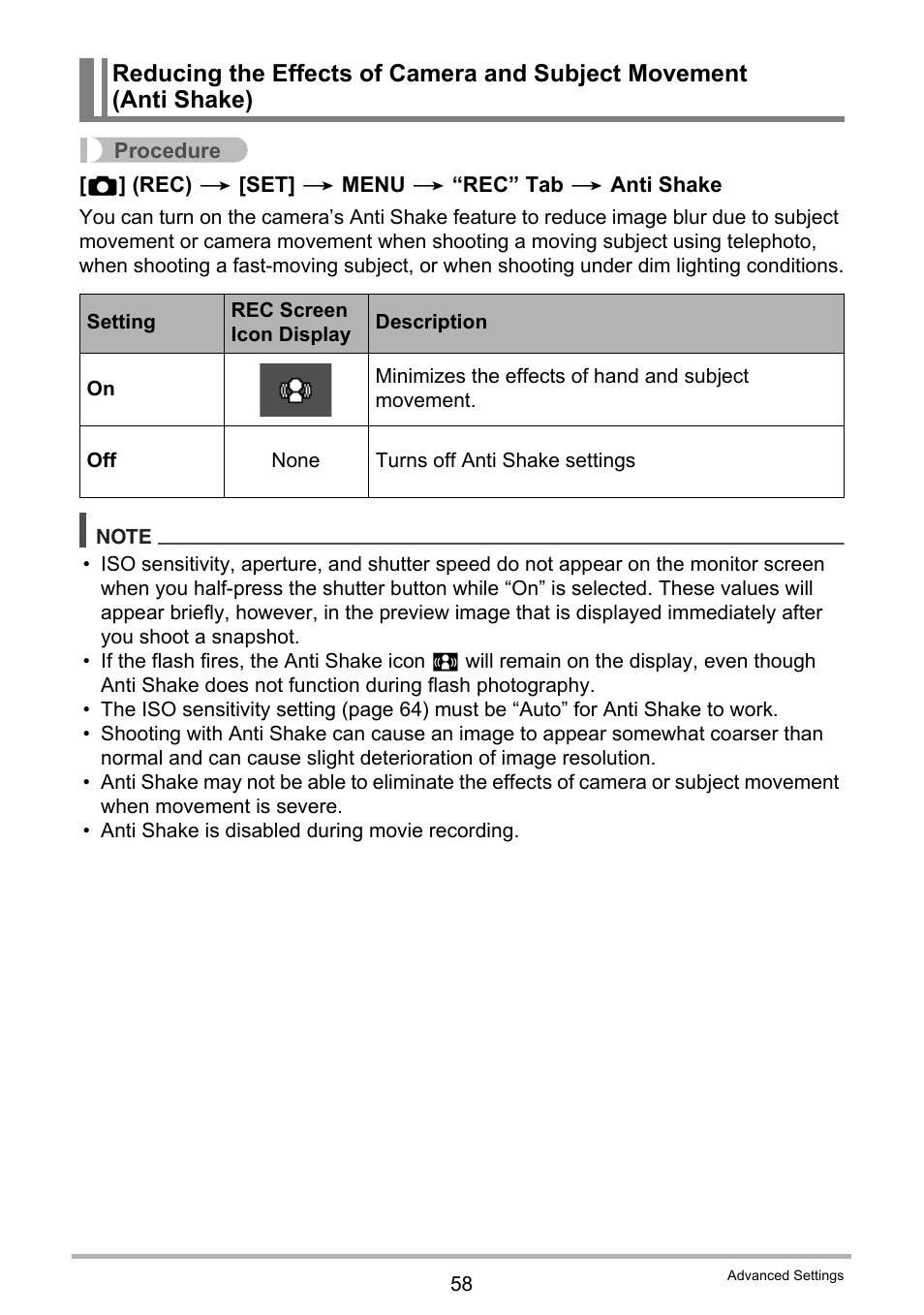 Casio EXILIM EX-N1 User Manual | Page 58 / 128