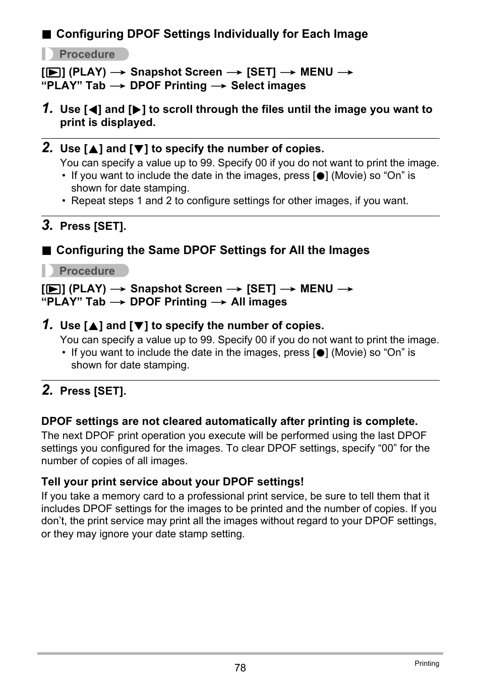 Casio EXILIM EX-N1 User Manual | Page 78 / 128