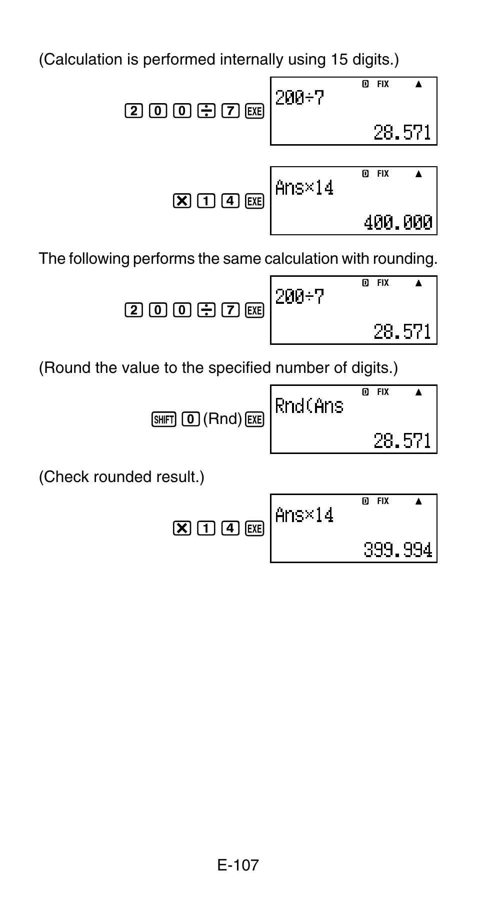 Casio FC-200V User Manual | Page 109 / 149