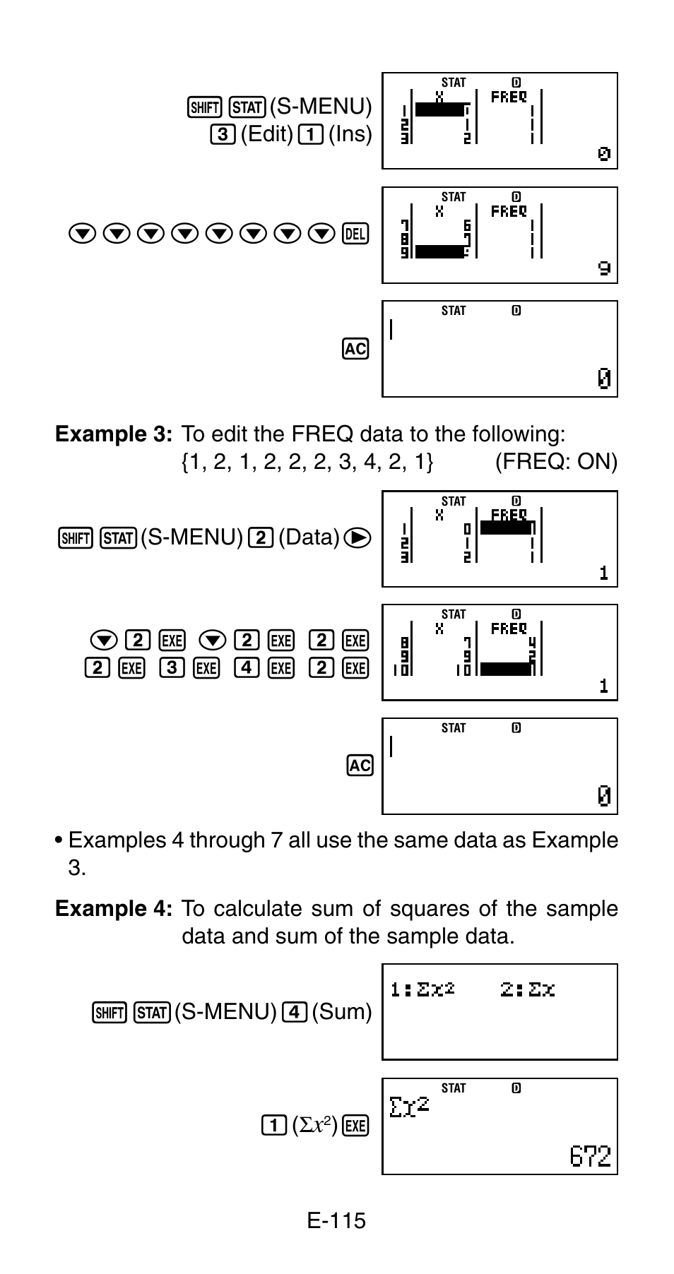 Casio FC-200V User Manual | Page 117 / 149