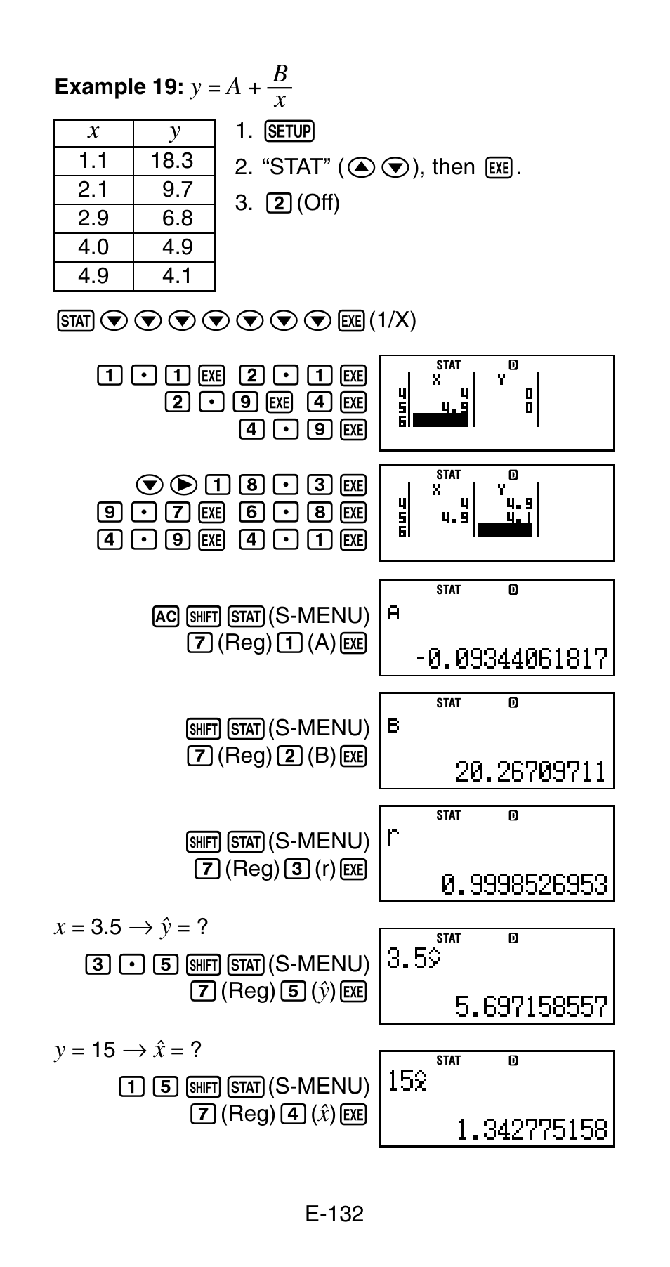 Casio FC-200V User Manual | Page 134 / 149