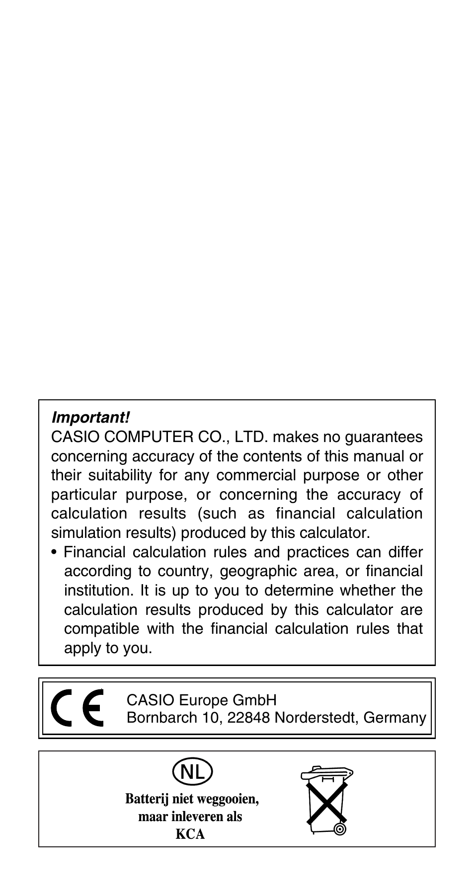 Casio FC-200V User Manual | Page 2 / 149