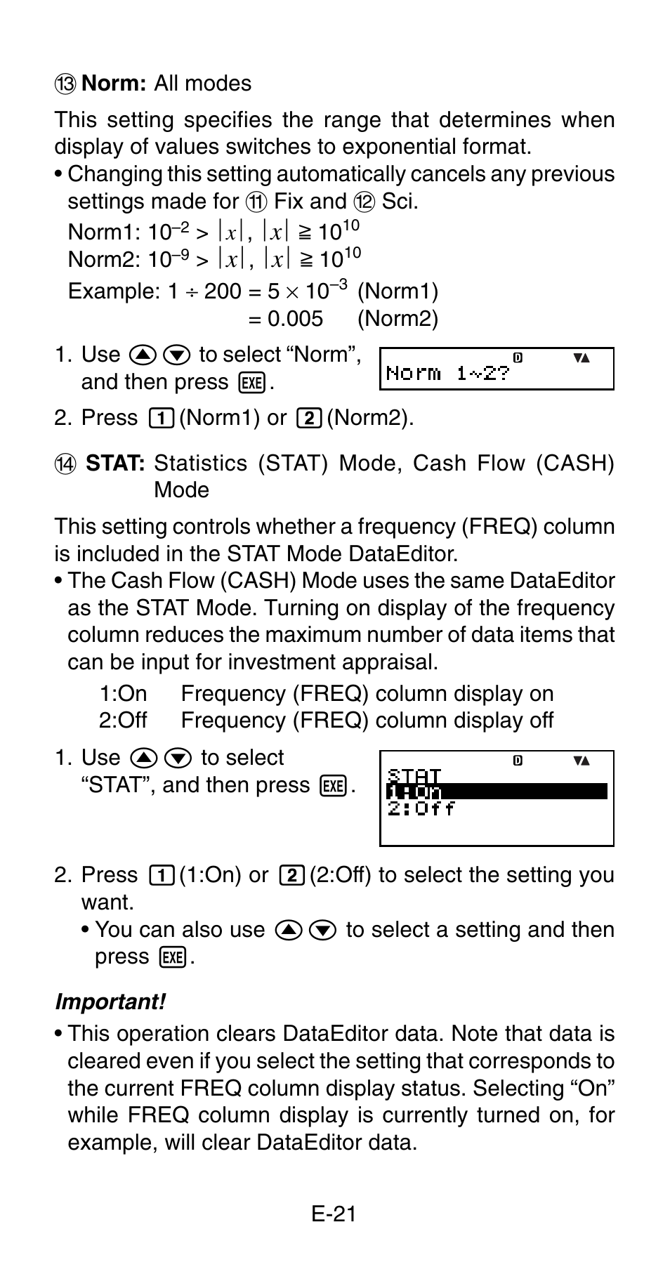 Casio FC-200V User Manual | Page 23 / 149