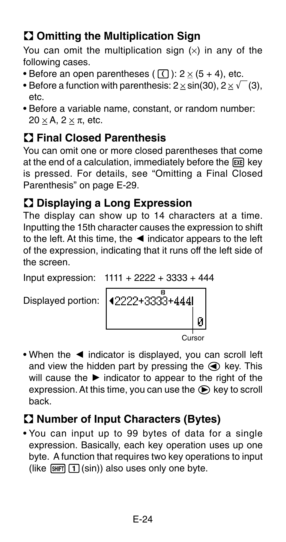 Casio FC-200V User Manual | Page 26 / 149