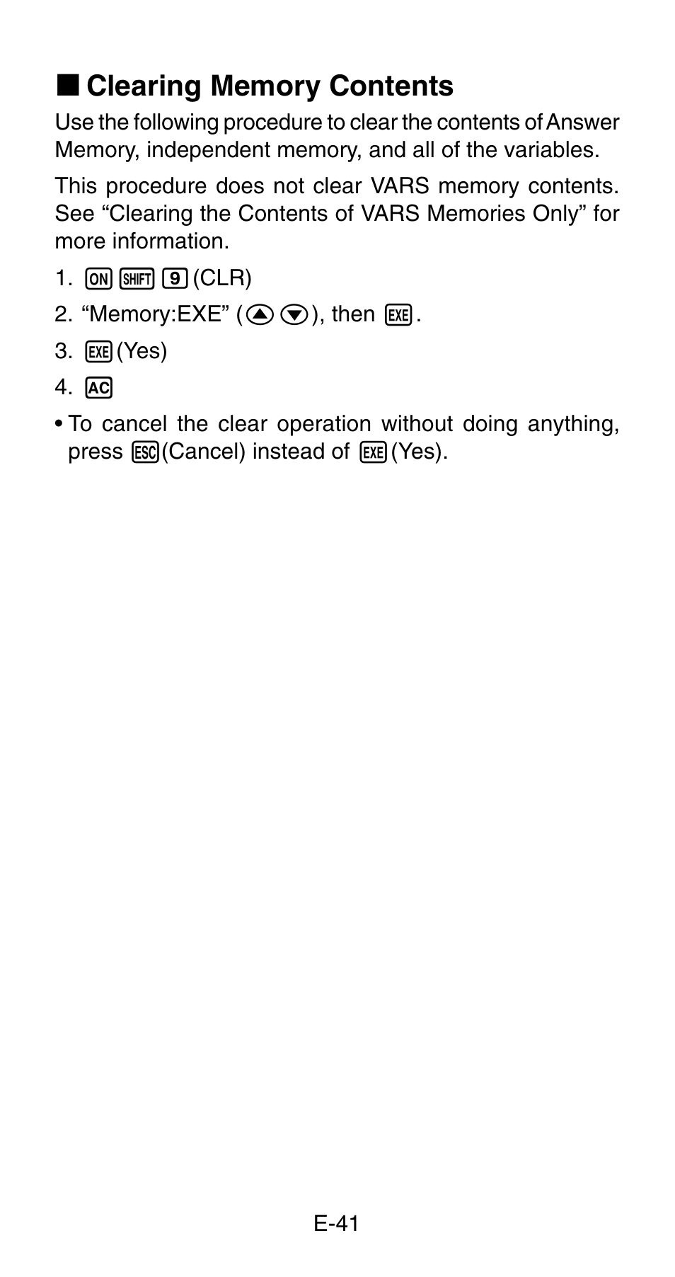 Casio FC-200V User Manual | Page 43 / 149