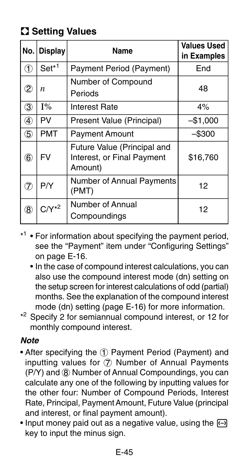 Casio FC-200V User Manual | Page 47 / 149