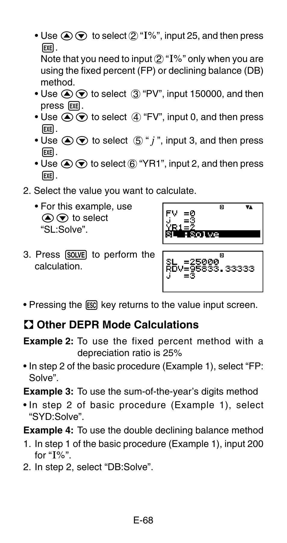 Casio FC-200V User Manual | Page 70 / 149
