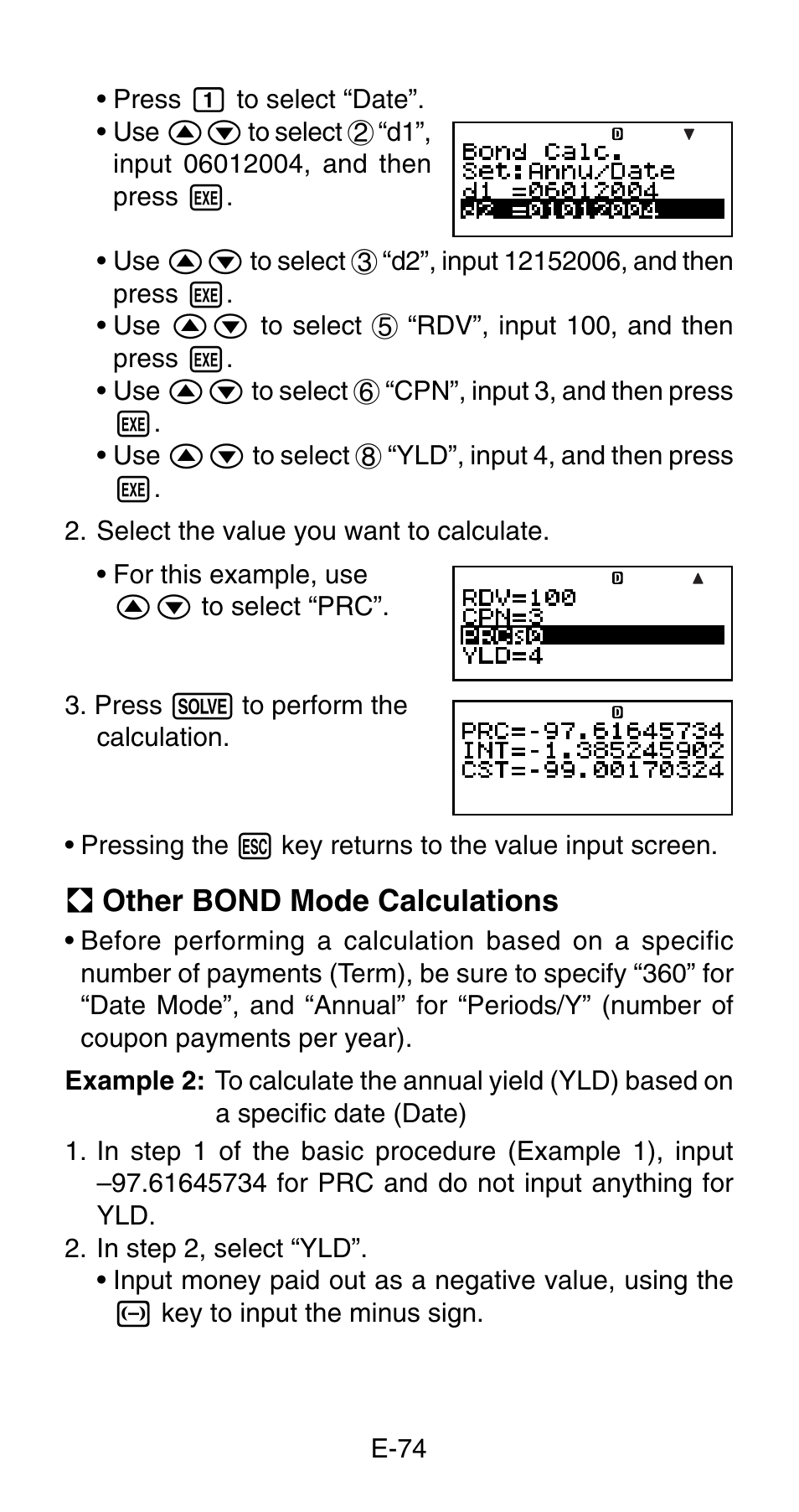 Casio FC-200V User Manual | Page 76 / 149