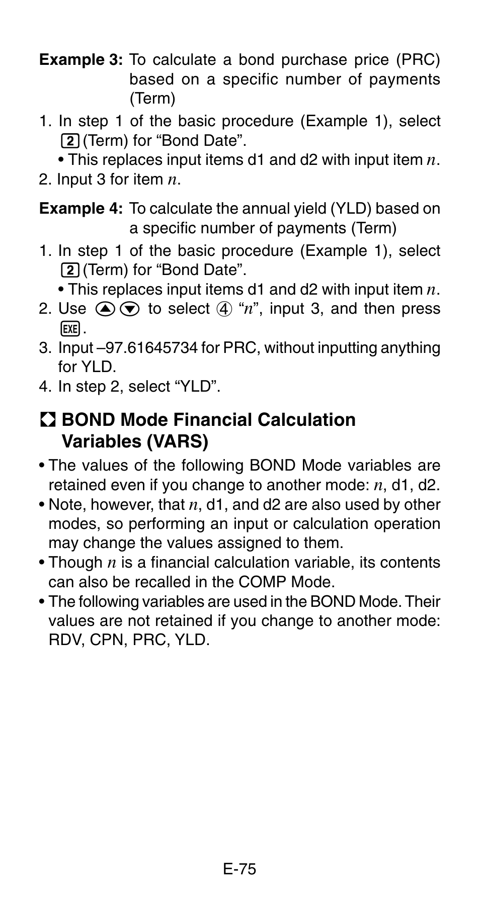 Casio FC-200V User Manual | Page 77 / 149