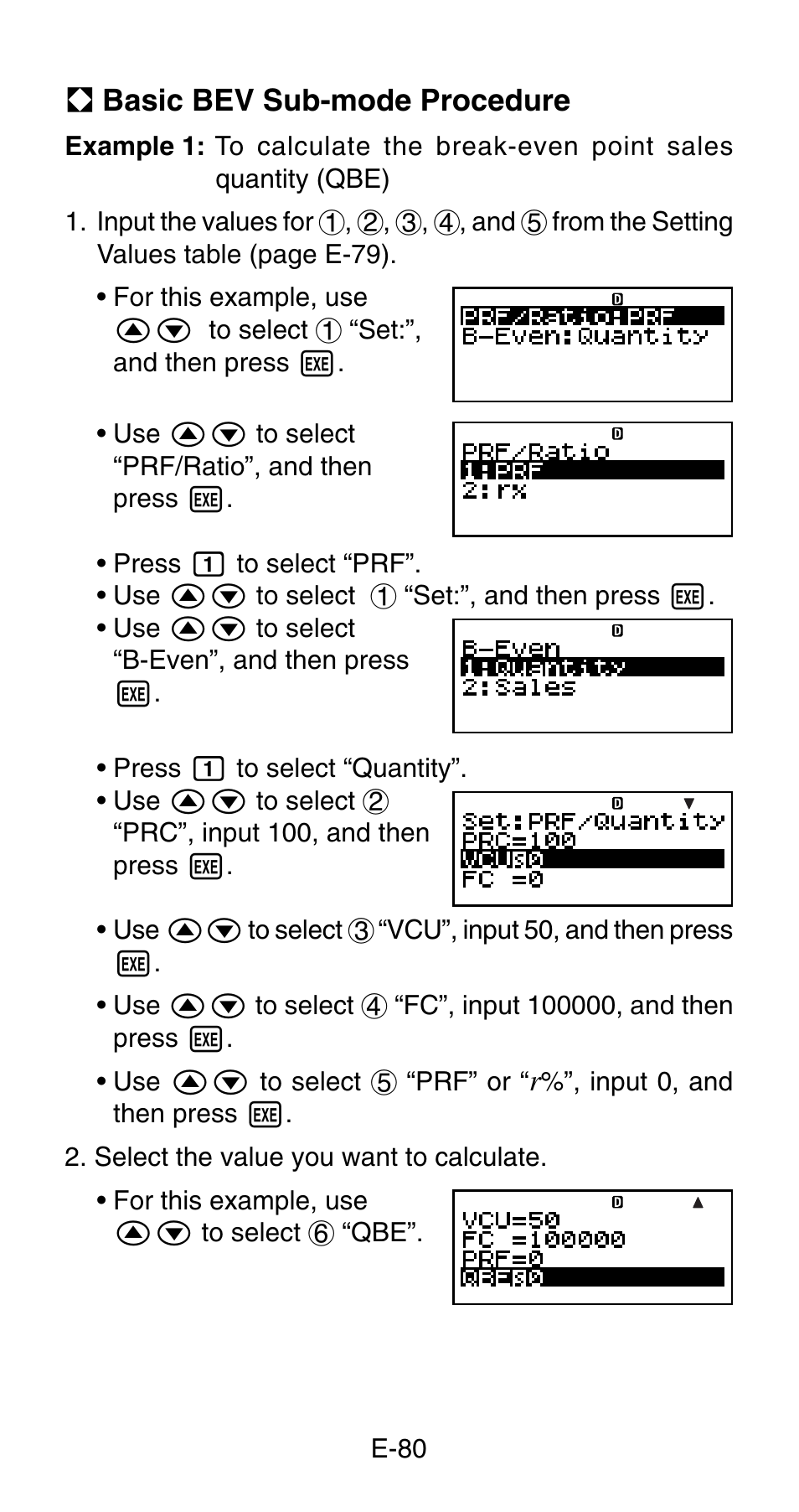 Casio FC-200V User Manual | Page 82 / 149