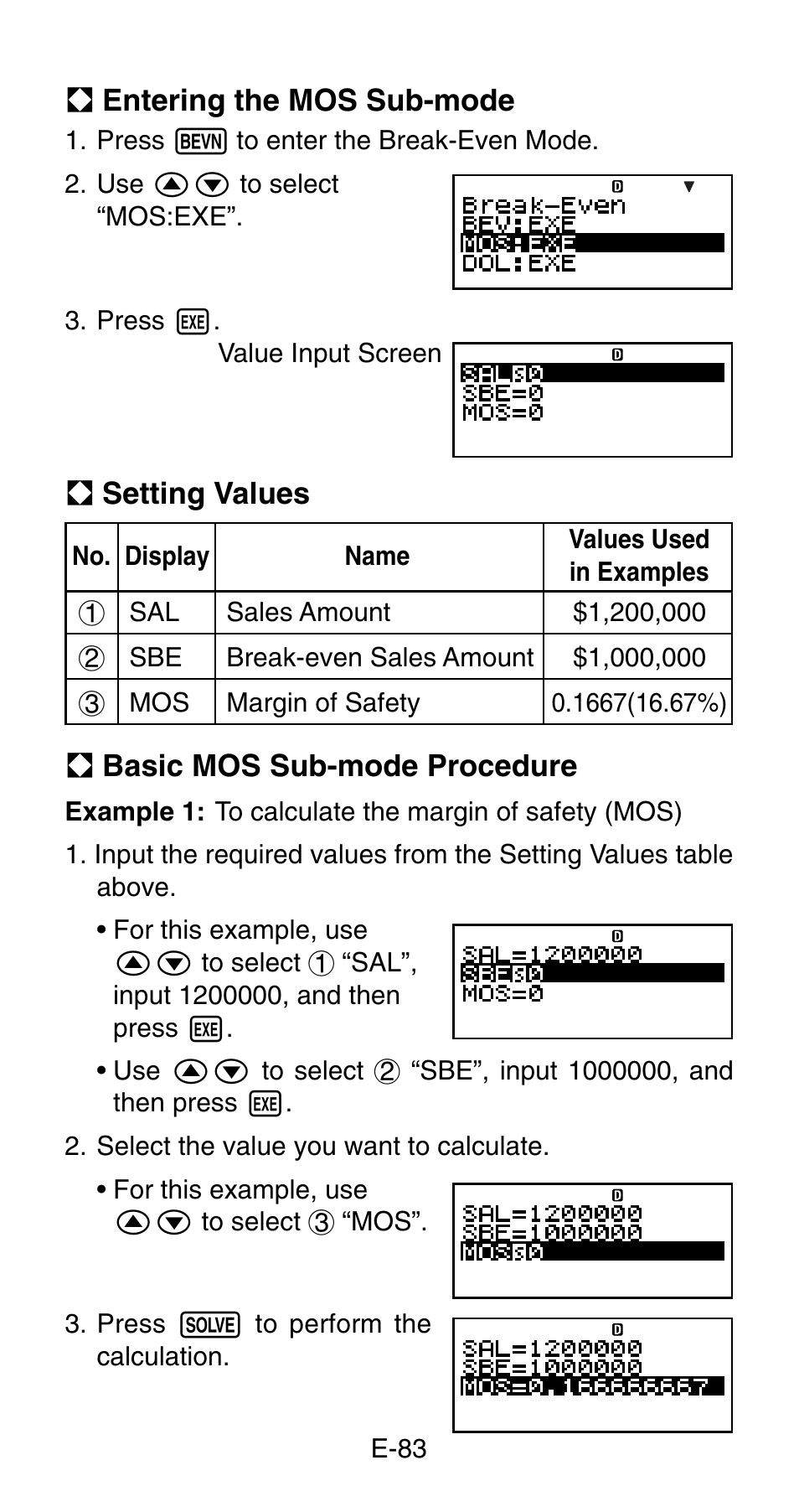 Casio FC-200V User Manual | Page 85 / 149