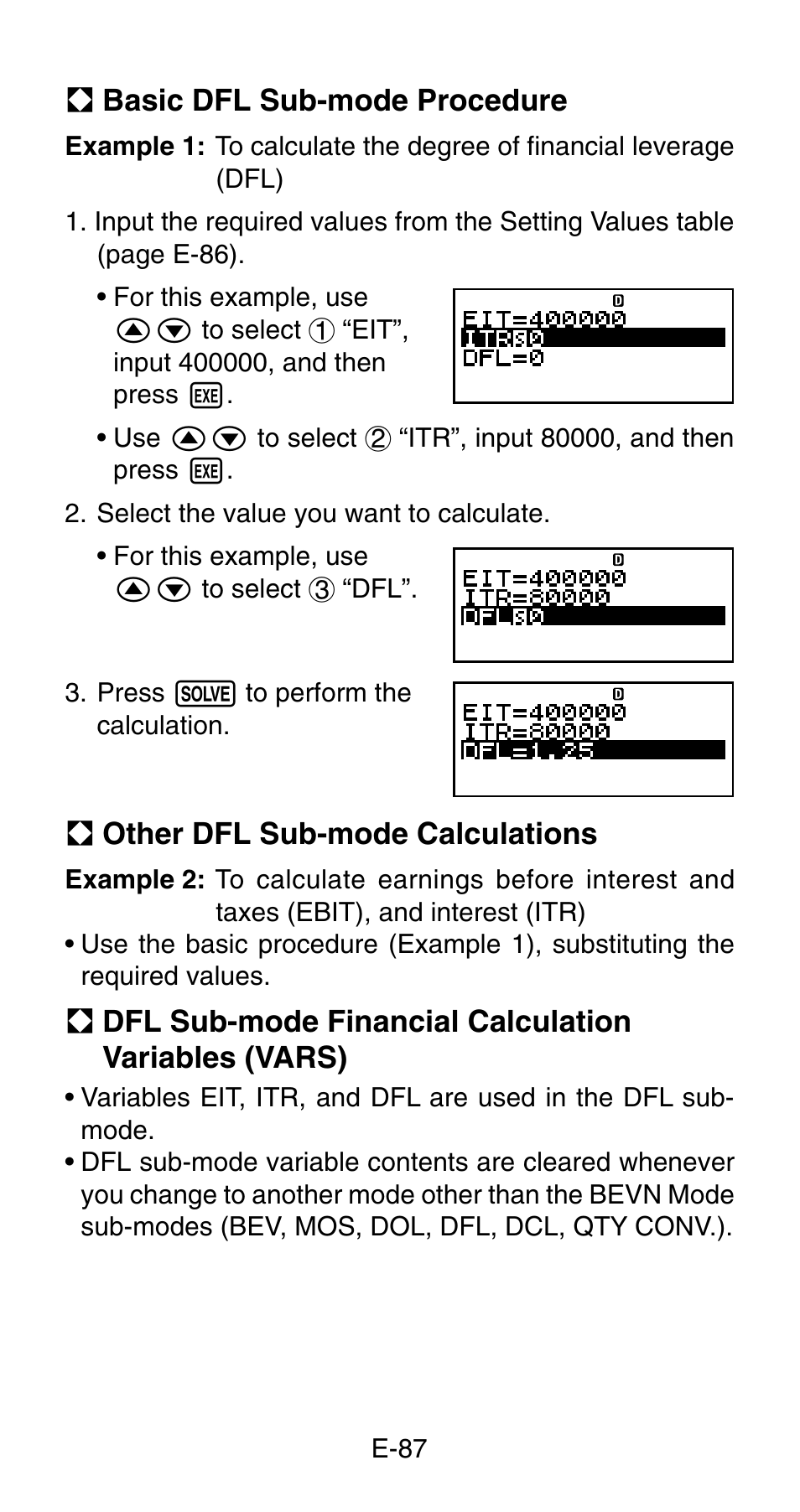 Casio FC-200V User Manual | Page 89 / 149