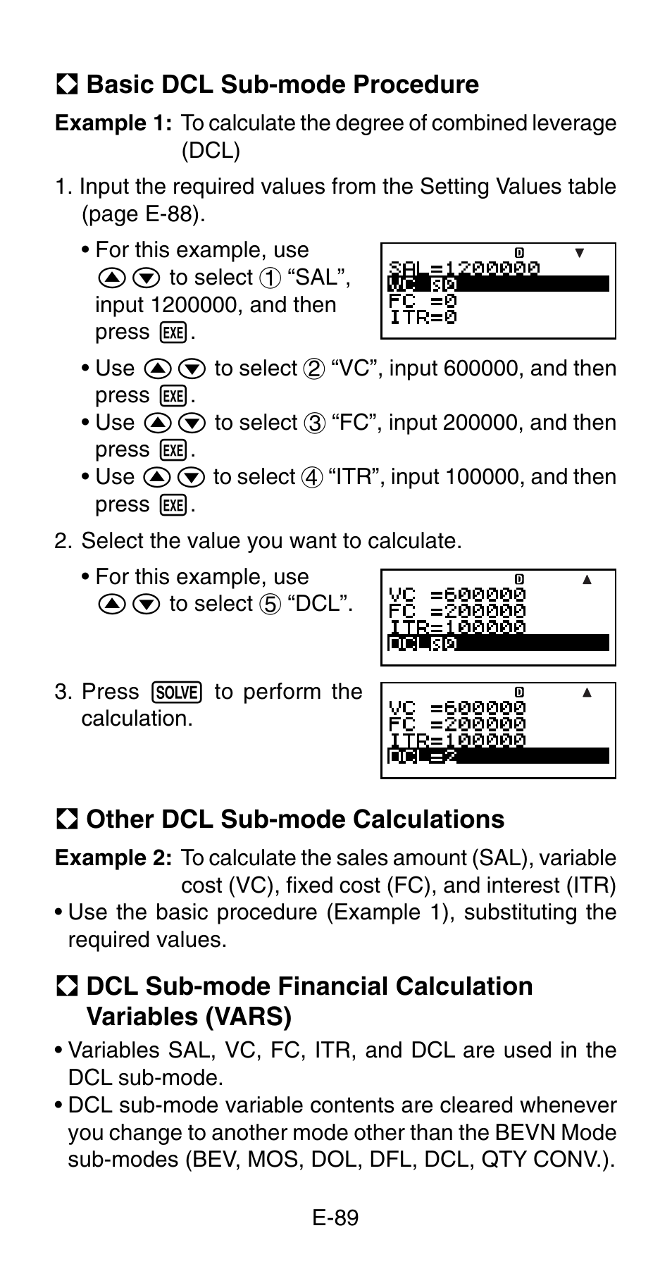 Casio FC-200V User Manual | Page 91 / 149