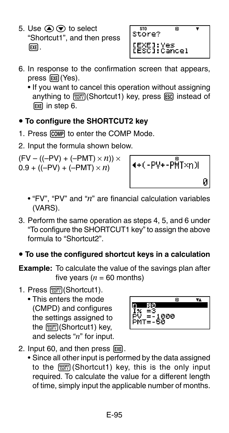 Casio FC-200V User Manual | Page 97 / 149