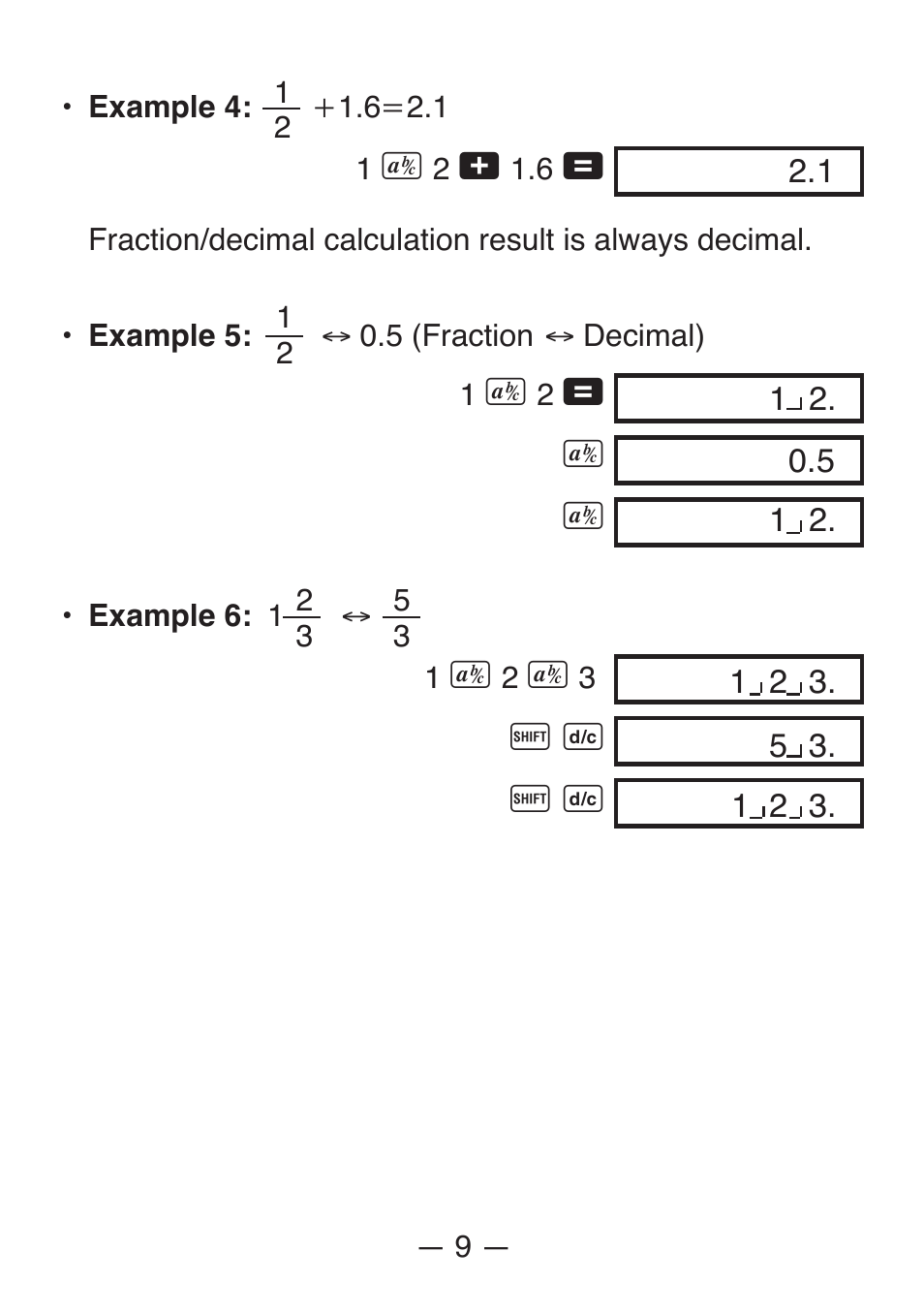 Casio FX-82SX User Manual | Page 11 / 35