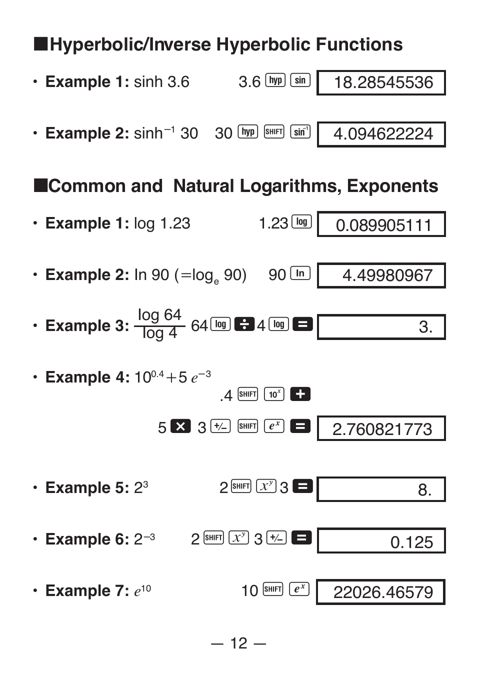 Casio FX-82SX User Manual | Page 14 / 35