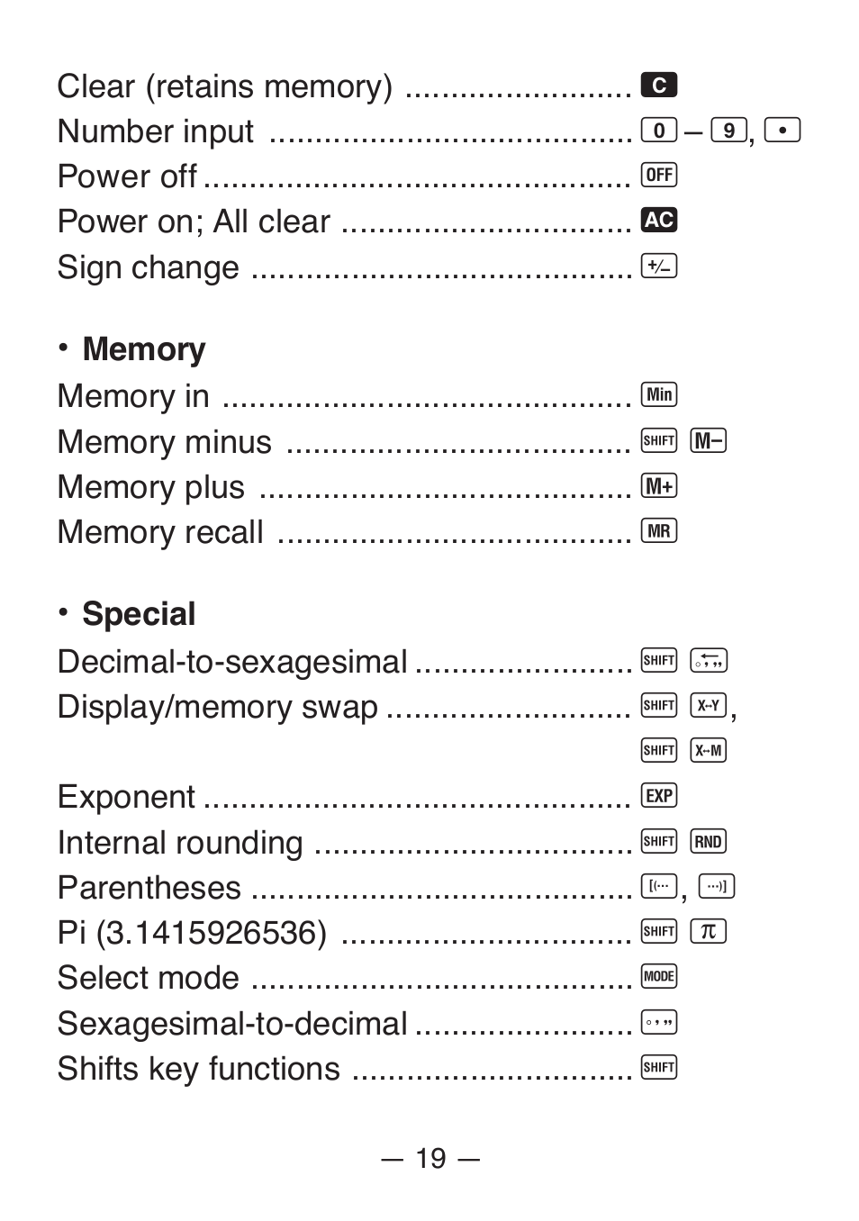 Casio FX-82SX User Manual | Page 21 / 35