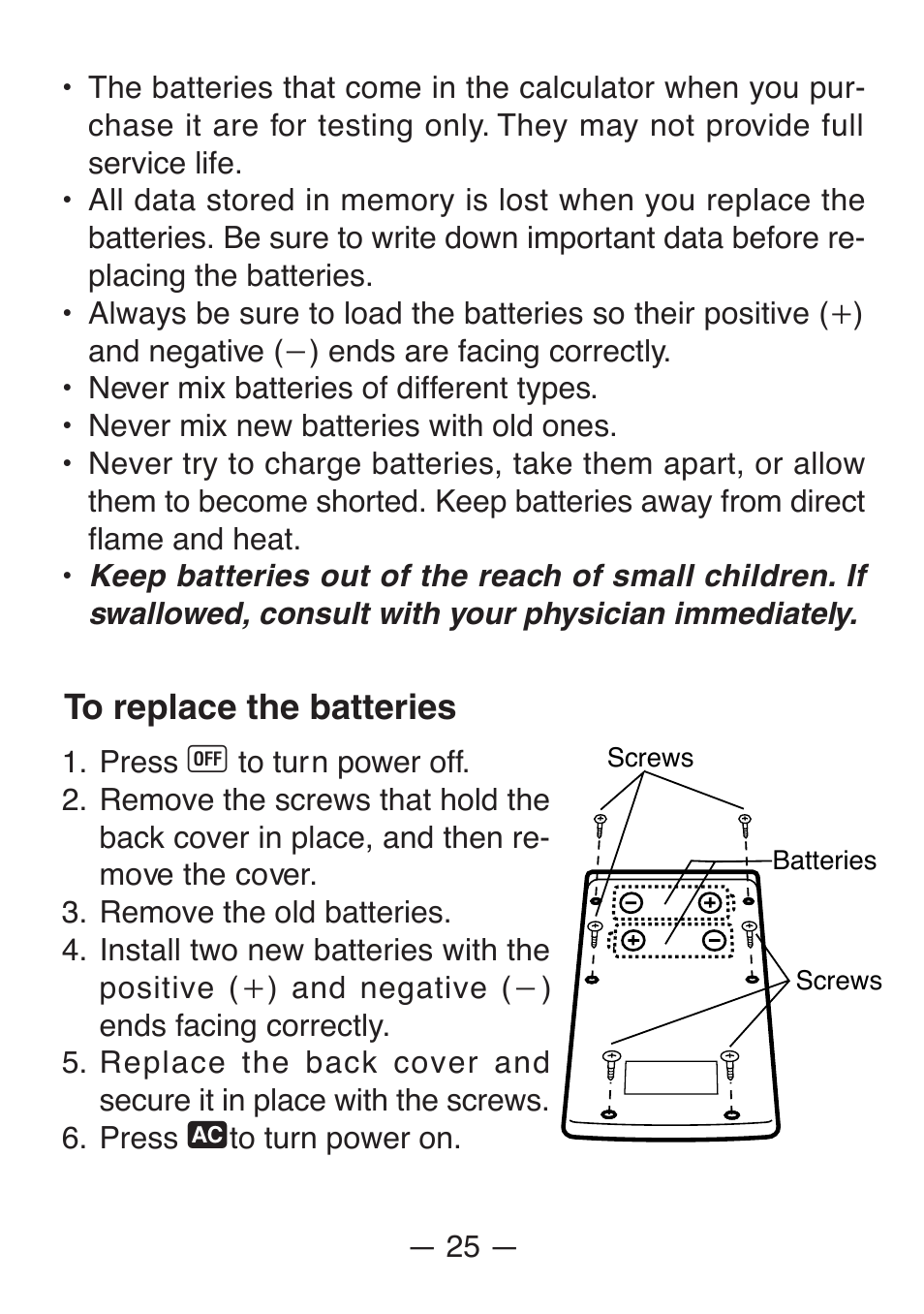Casio FX-82SX User Manual | Page 27 / 35