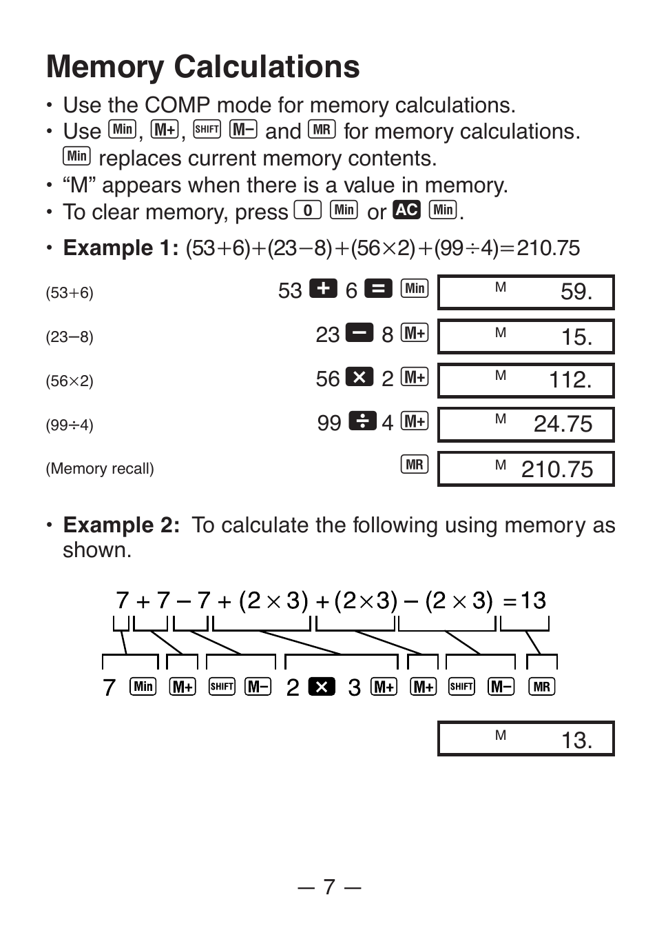 Casio FX-82SX User Manual | Page 9 / 35