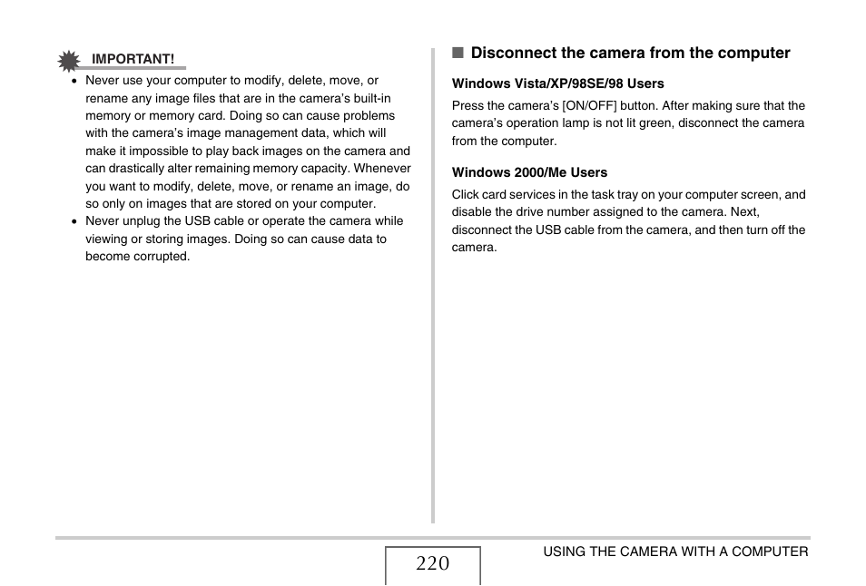 Casio EX-Z8 User Manual | Page 220 / 265