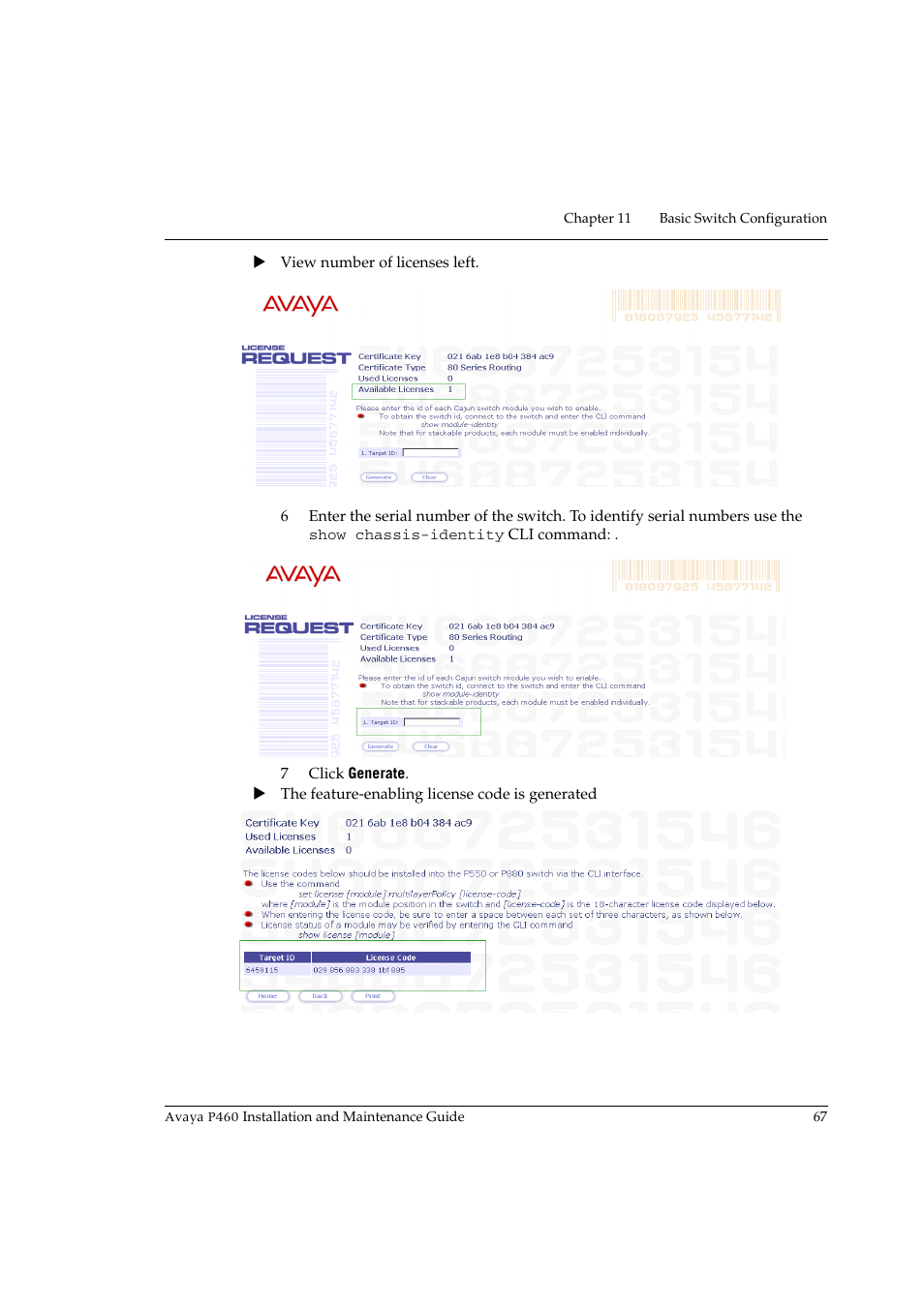 Avaya P460 User Manual | Page 81 / 96