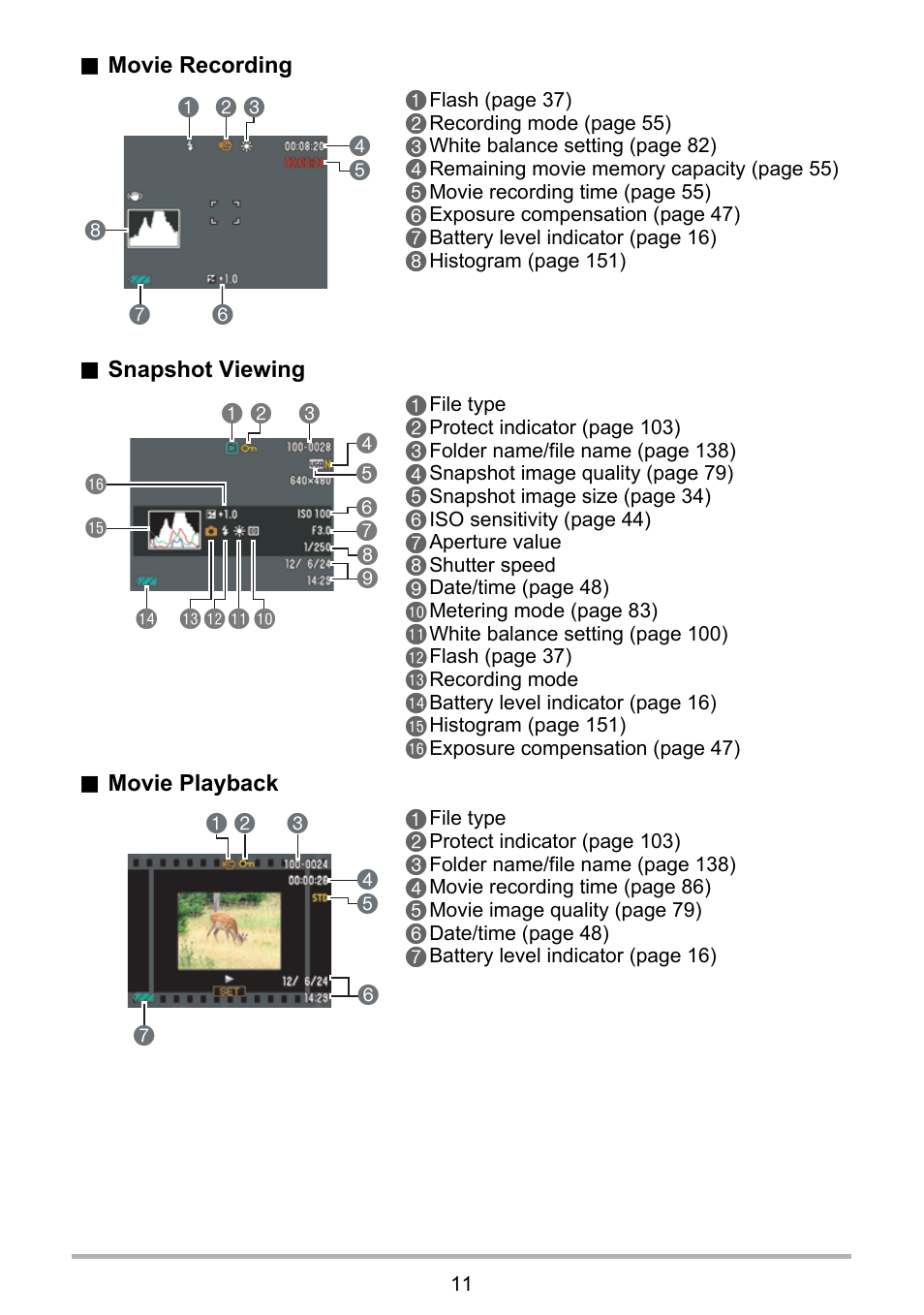 Casio EXILIM EX-H30 User Manual | Page 11 / 196