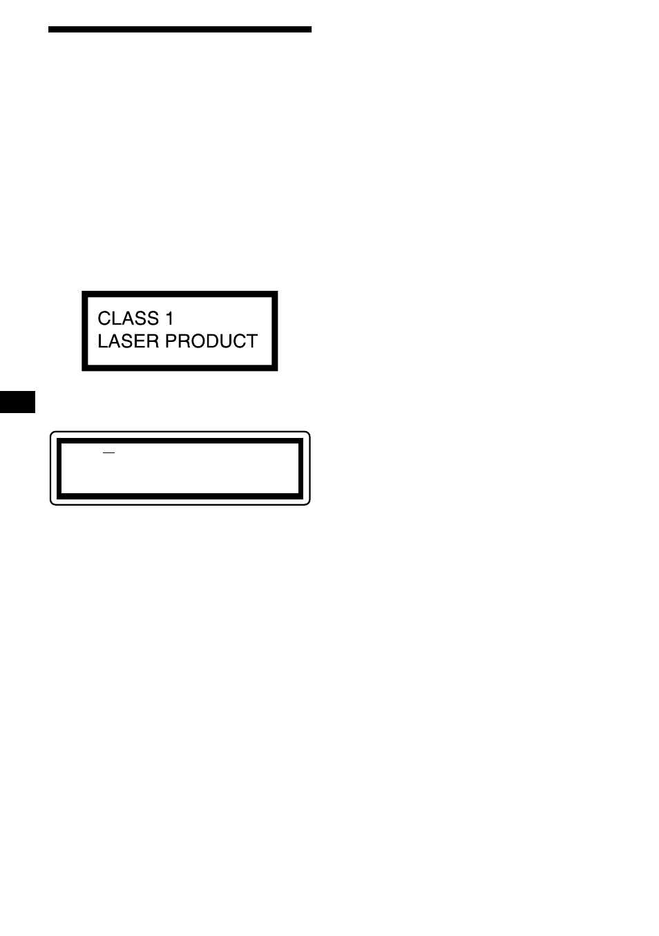 Bienvenido, 2¡bienvenido | Sony CDX-L550 User Manual | Page 26 / 146