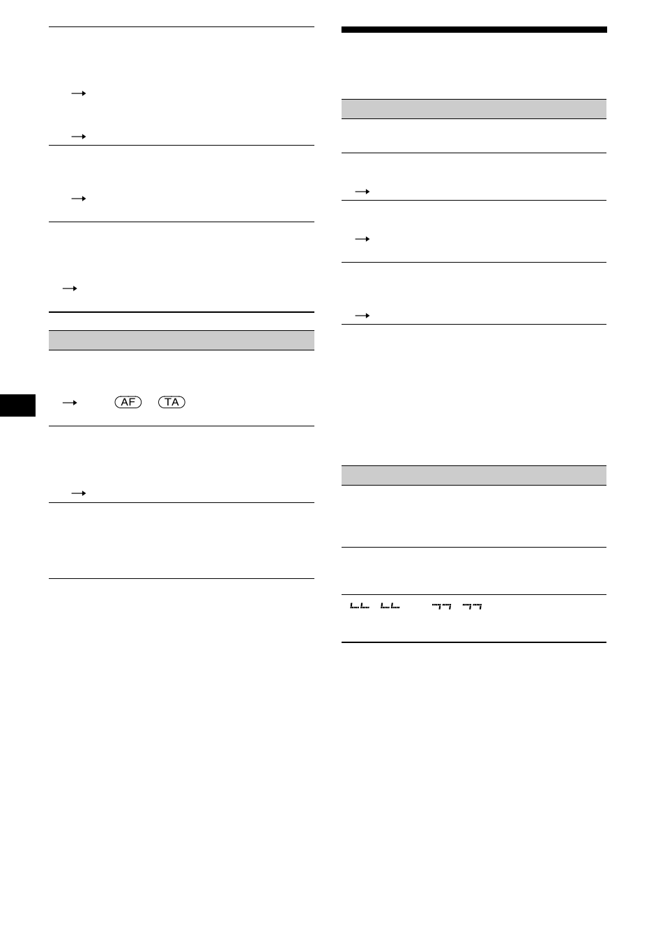 Indicaciones de error/ mensajes, 24 indicaciones de error/ mensajes | Sony CDX-L550 User Manual | Page 48 / 146