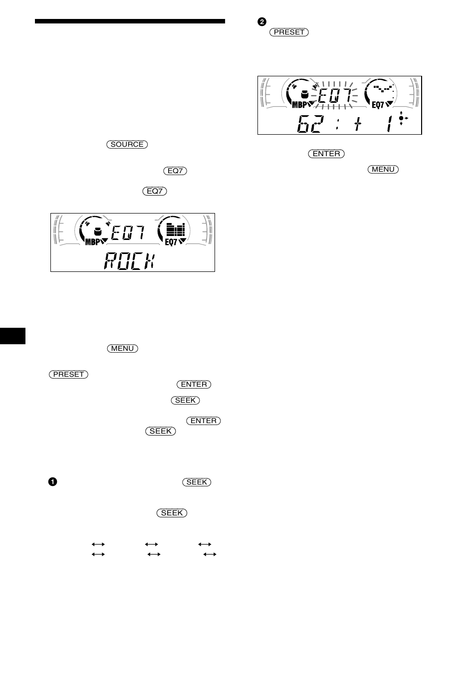 Programar o equalizador, 20 programar o equalizador | Sony CDX-L550 User Manual | Page 92 / 146