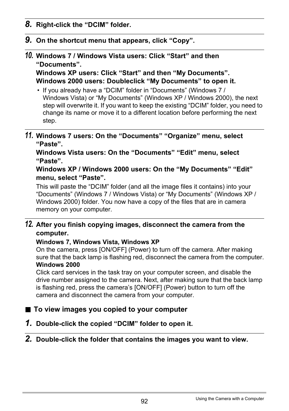 Casio EXILIM EX-Z16 User Manual | Page 92 / 146