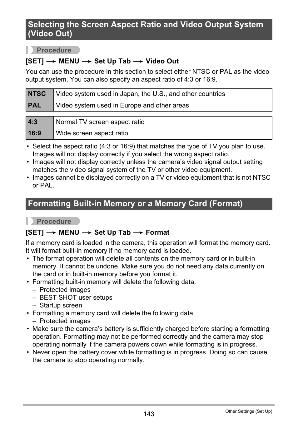 Casio Exilim EX-S200 User Manual | Page 143 / 187