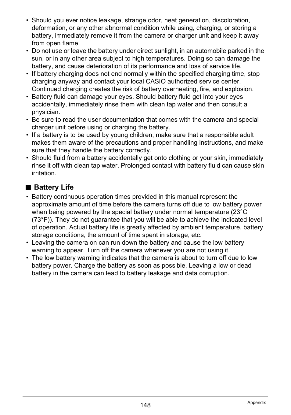 Casio Exilim EX-S200 User Manual | Page 148 / 187