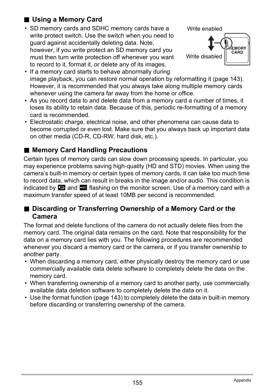 Casio Exilim EX-S200 User Manual | Page 155 / 187