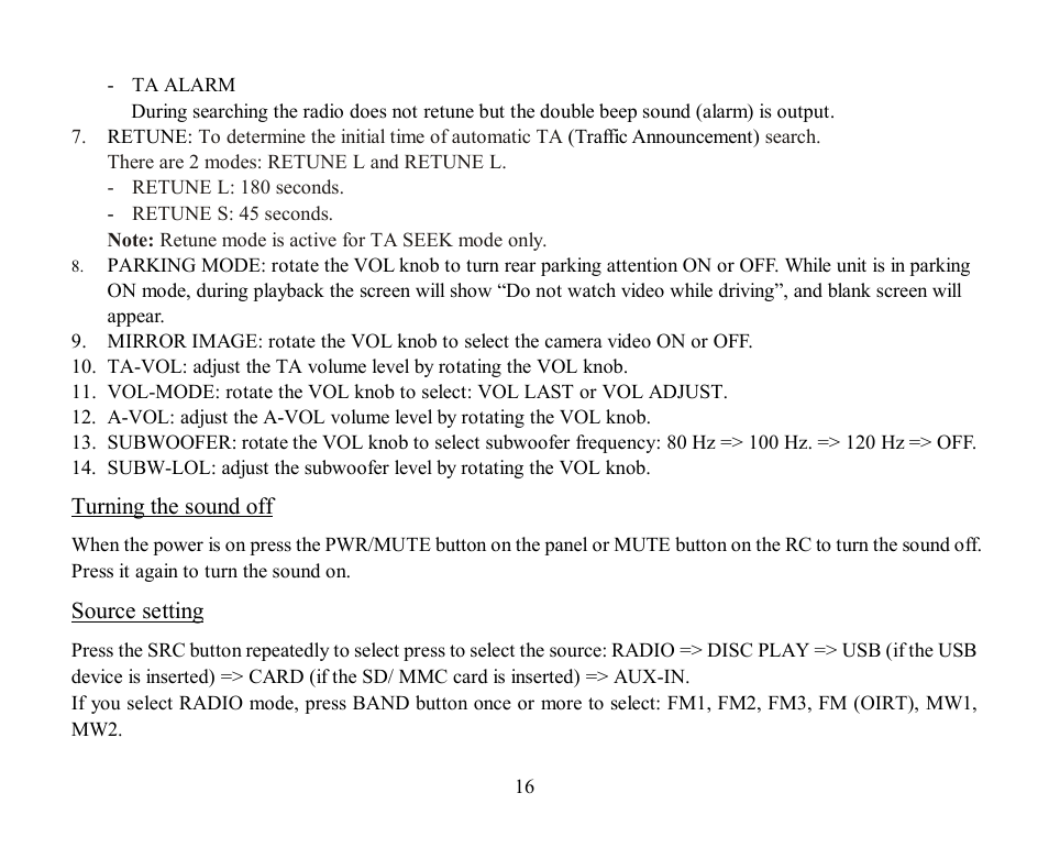 Hyundai H-CMD4000 User Manual | Page 16 / 85