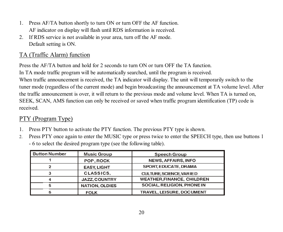Hyundai H-CMD4000 User Manual | Page 20 / 85