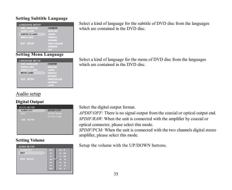 Hyundai H-CMD4000 User Manual | Page 35 / 85