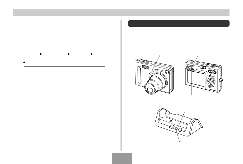 Changing the contents of the monitor screen, Indicator lamps | Casio EX-Z3 User Manual | Page 24 / 56
