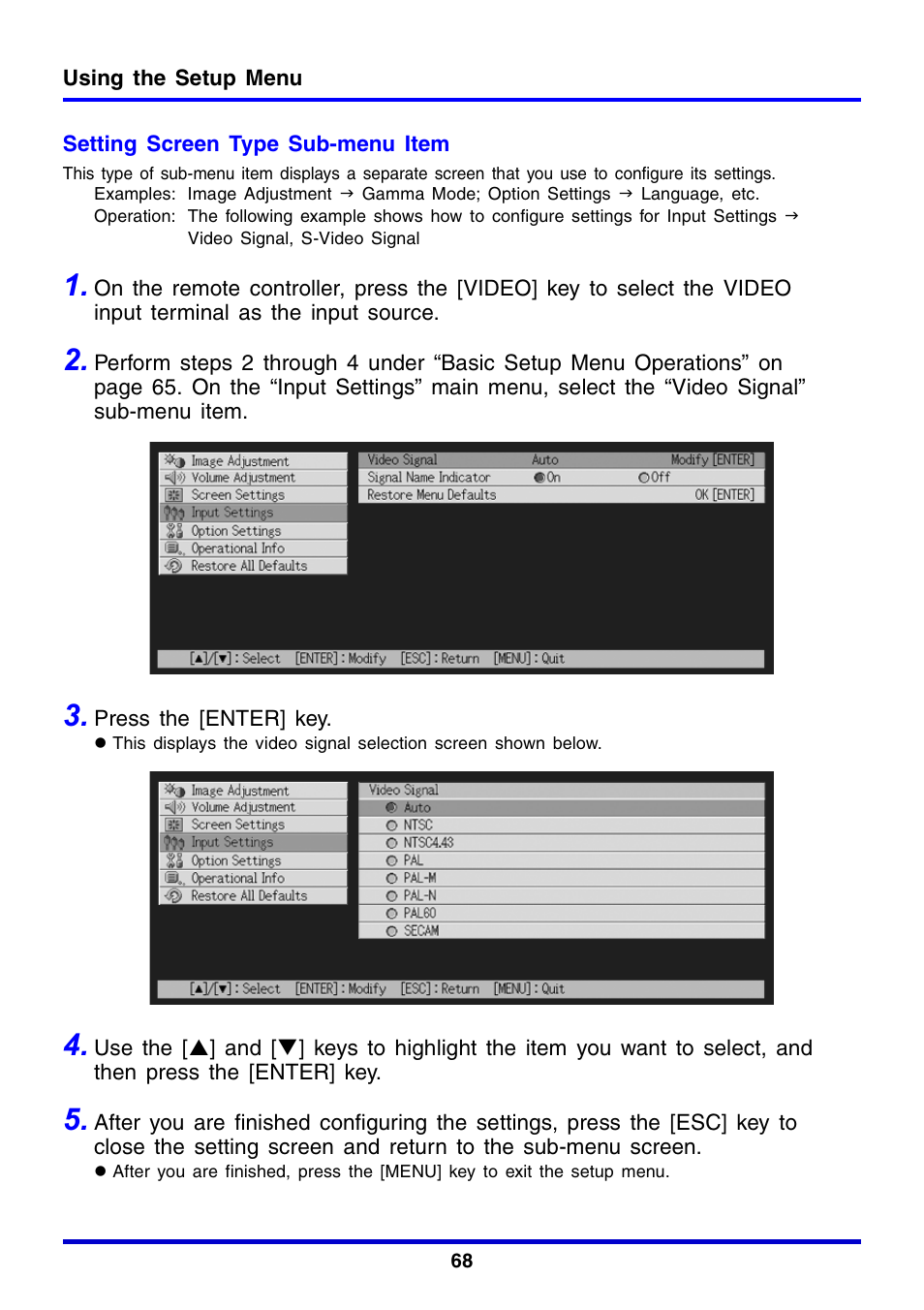 Casio XJ-350 User Manual | Page 68 / 120