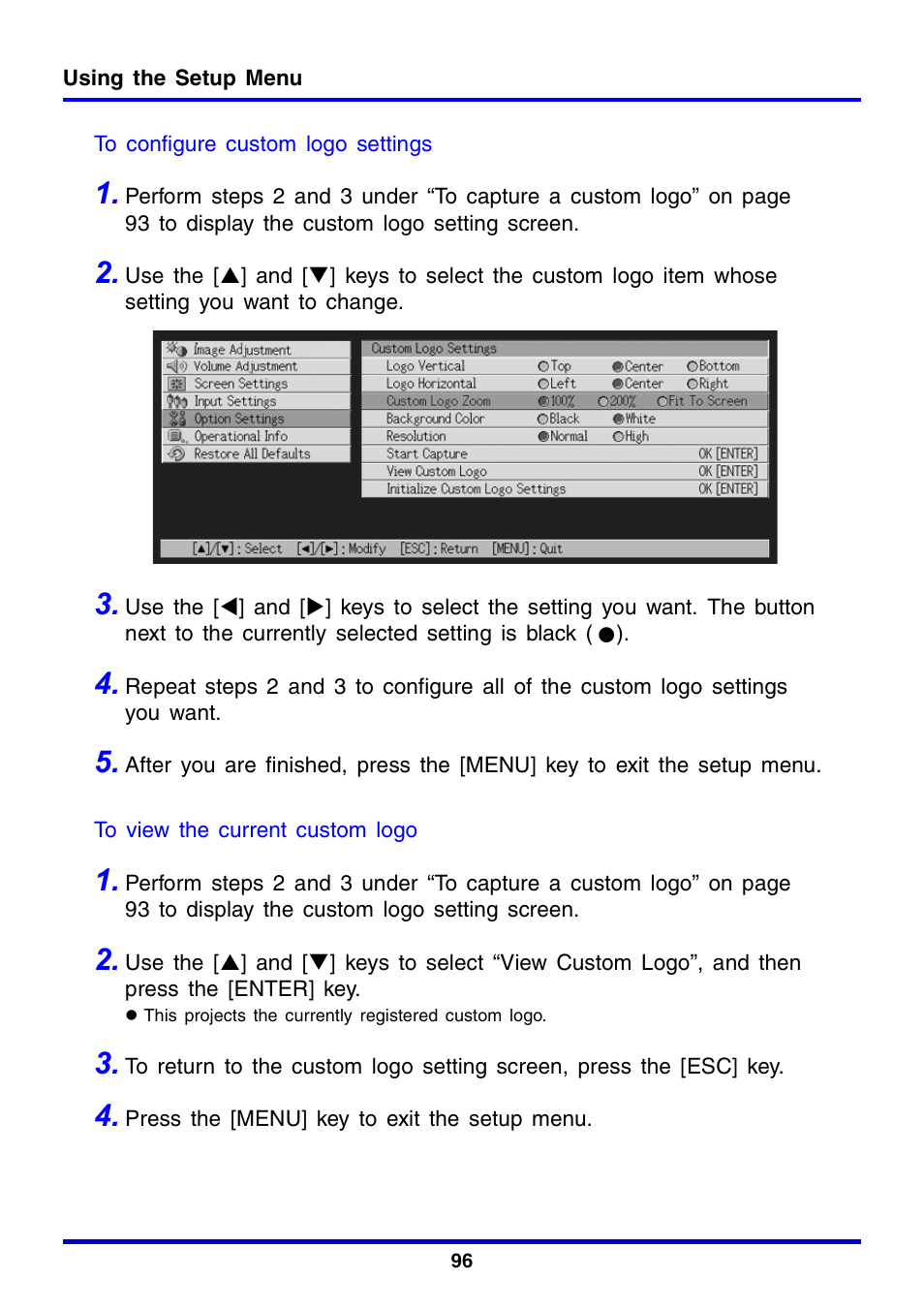 Casio XJ-350 User Manual | Page 96 / 120