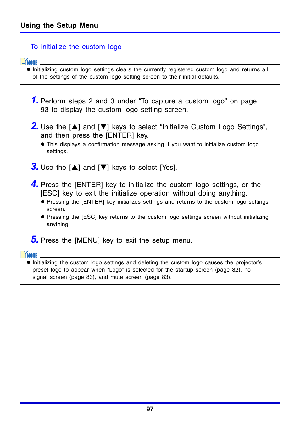 Casio XJ-350 User Manual | Page 97 / 120