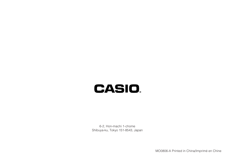 Casio KL-8200 User Manual | Page 45 / 45