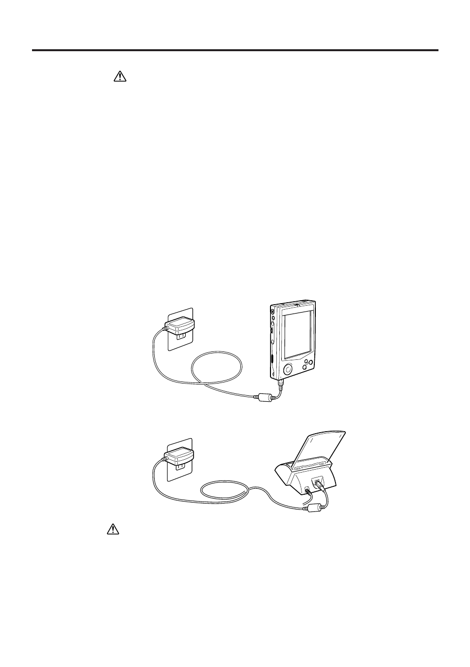 Using the ac adapter | Casio E-115 User Manual | Page 22 / 44